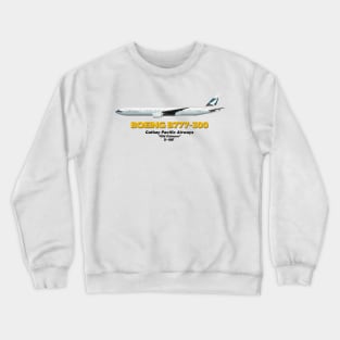 Boeing B777-300 - Cathay Pacific Airways "Old Colours" Crewneck Sweatshirt